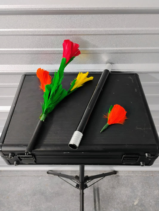 Vintage Comedy Flower Wand